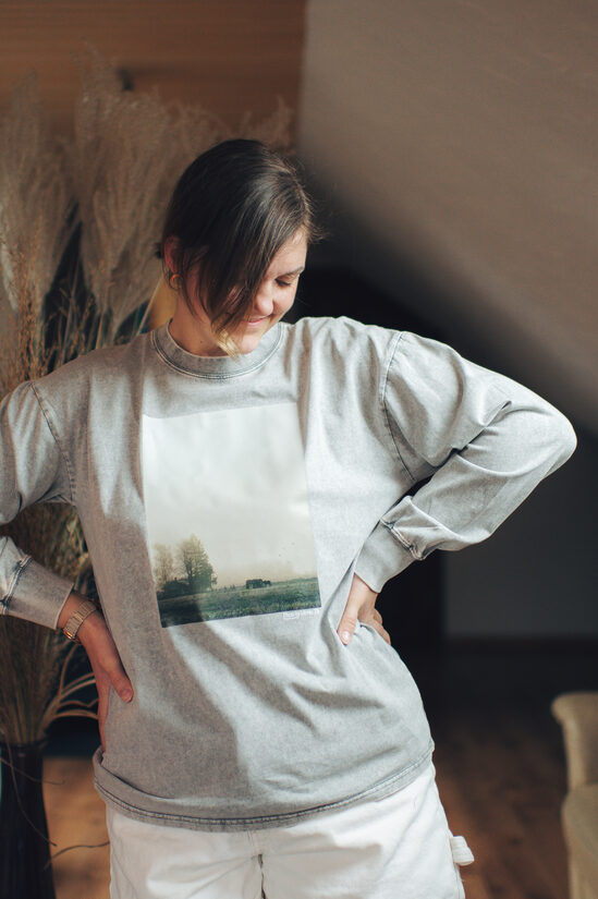 Krekls - Zirgi miglā | M