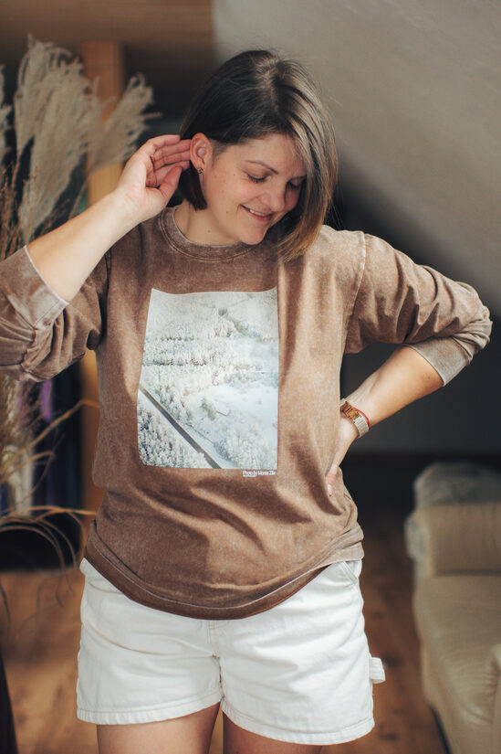 Krekls - viensēta ziemā | L